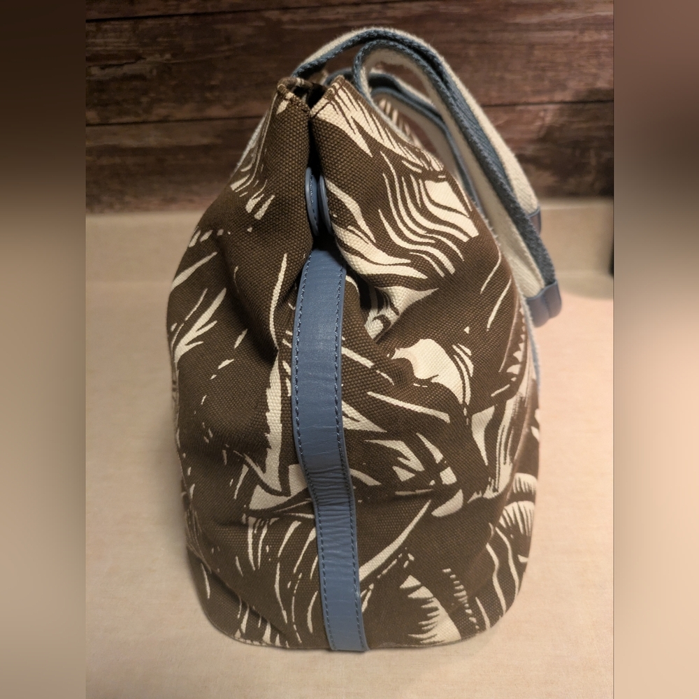 Tory Burch Tabora Canvas Tote/Shoulder Bag in XL - Picture 5 of 13